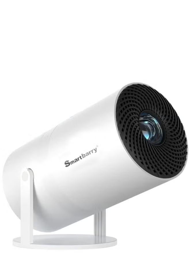 Smartbarry 4K / 1080P Mini Projector – Android OS, WiFi & Bluetooth, 210° Rotatable Stand, Portable Home Theater Projector, Stream 8000+ Apps, Movies, Gaming & Presentations - Image 2